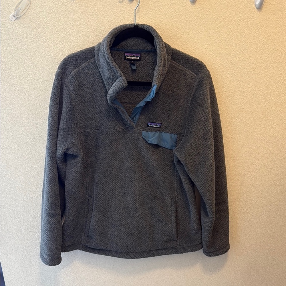 Patagonia Charcoal Fleece Jacket